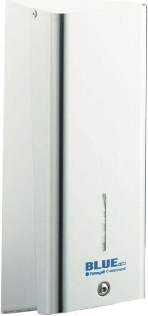 Fumagalli Doppel WC-Papierspender Edelstahl Blue Line für 2 Standardrollen, Variante:Gebürstet