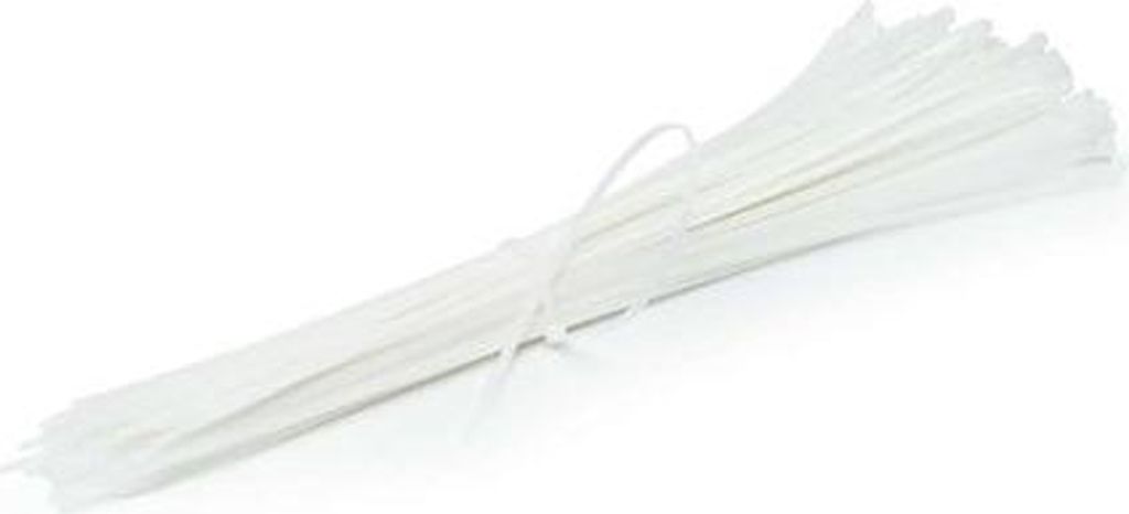 Kabelbinder 500/4,8 mm, weiß, 100 Stück