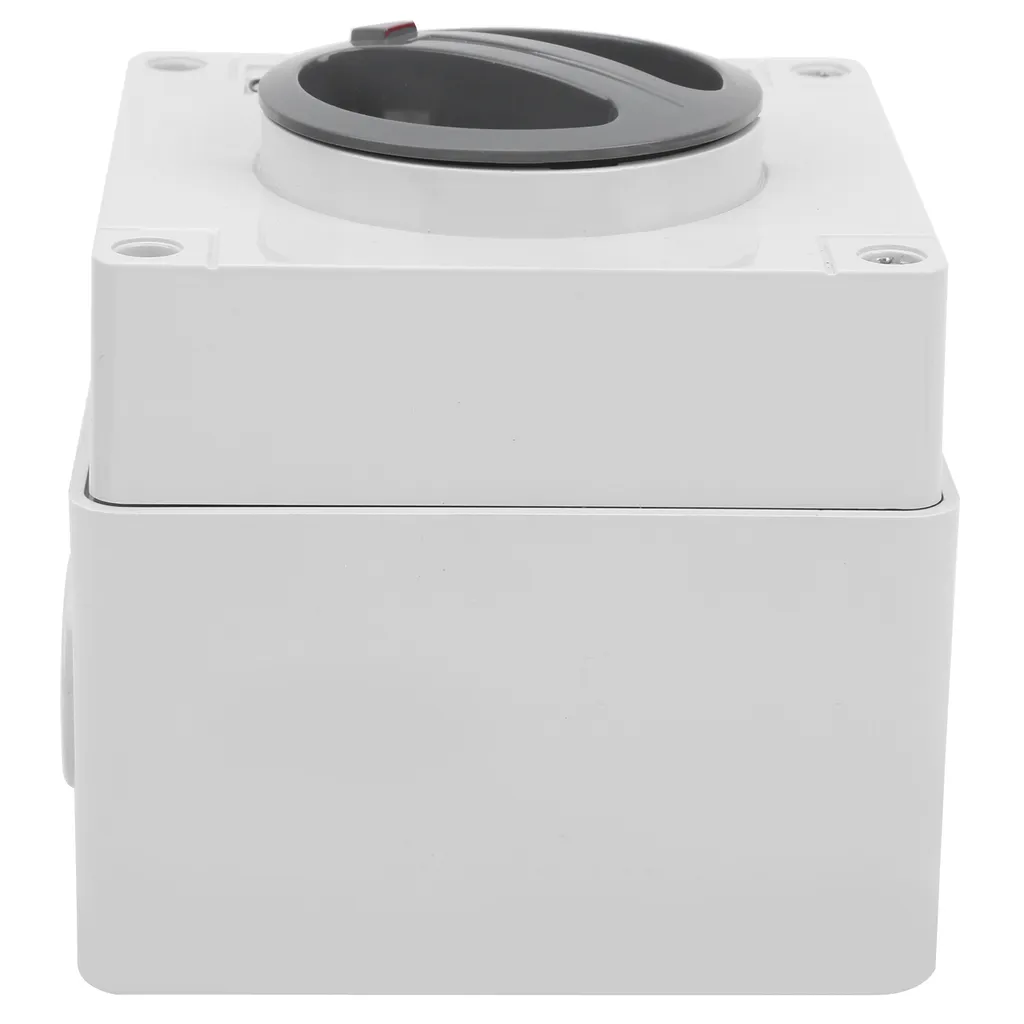 Interrupteur rotatif extérieur 2P32A haute isolation avec voyant LED
