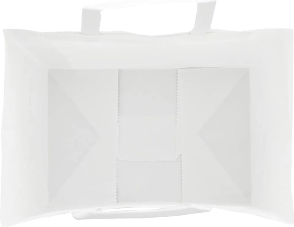 Sacchetti di carta 250 pz. con manici bianchi 32x22x24 cm - 7