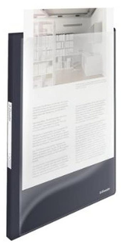 Panorama VIVIDA Präsentationsmappe, A4, PP mit Tasche, 40 Einsteckhüllen, schwarz
