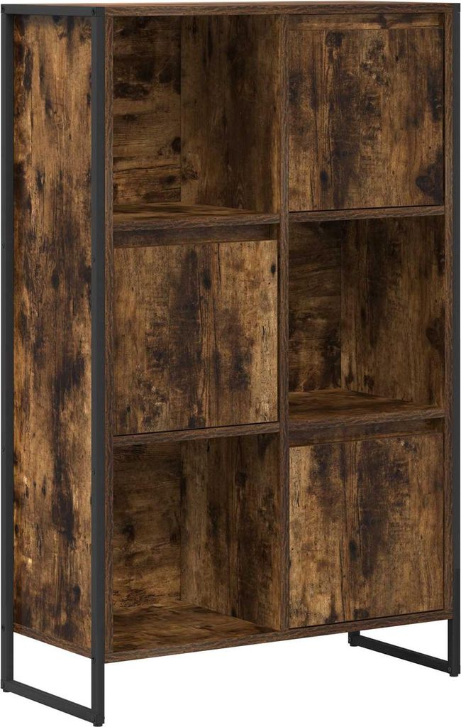 vidaXL Bücherregal Raucharbe 68 x 30 x 108.5 cm Holzwerkstoff