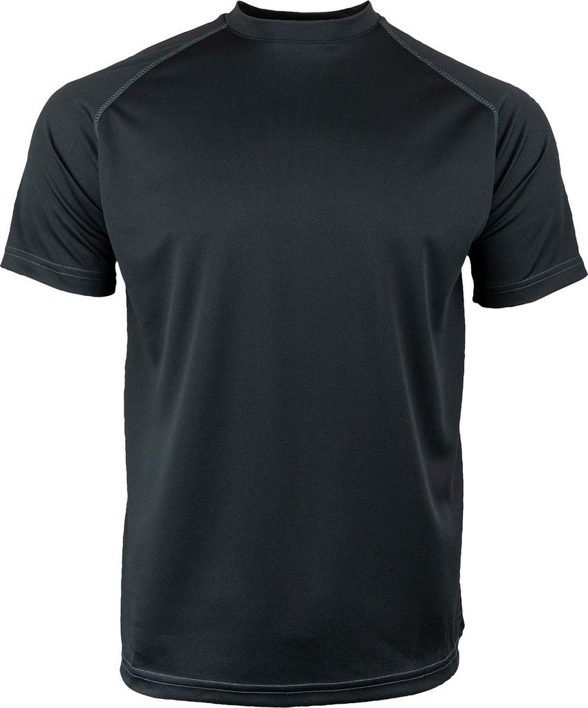 Viper - "Tactical Tech" T-Shirt für Herren, Netzmaterial TD381 (L) (Schwarz)