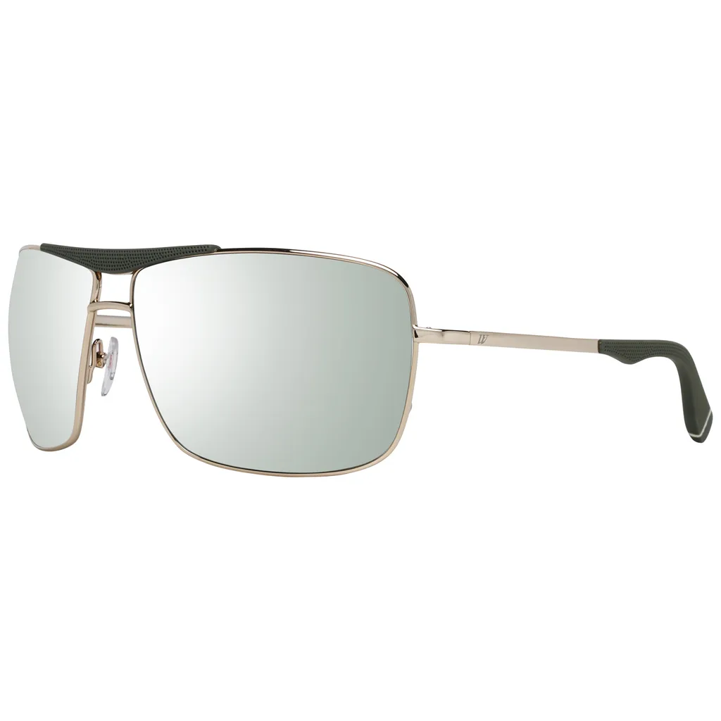 Lunettes de soleil homme Web Eyewear WE0295 Or avec verres larges 64mm