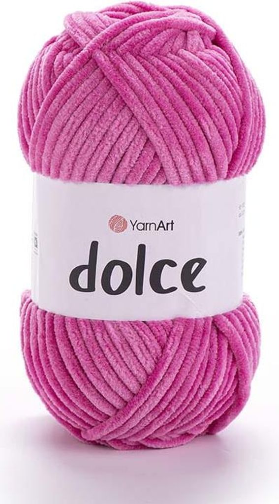 Yarnart Dolce Garn 795 Rosa Panther - Weich, ideal für Produktbild 