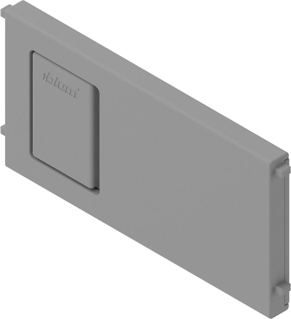 Blum Ambia-Line Querteiler für Schubkastenrahmen schmal B100m, KS indiumgrau