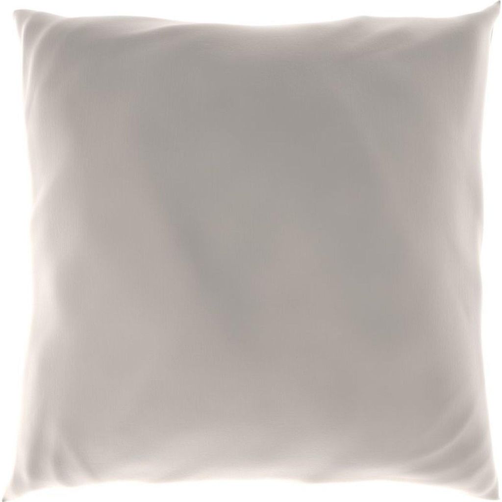 Kopfkissenbezug glatte Baumwolle WHITE