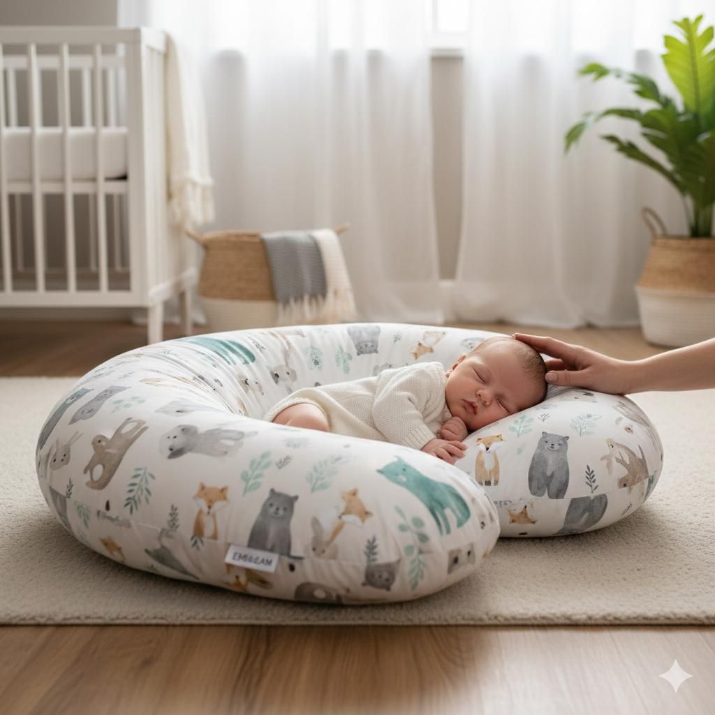 EMI&SAM coussin d'allaitement 170 cm - garnissage FillBall Image du produit 