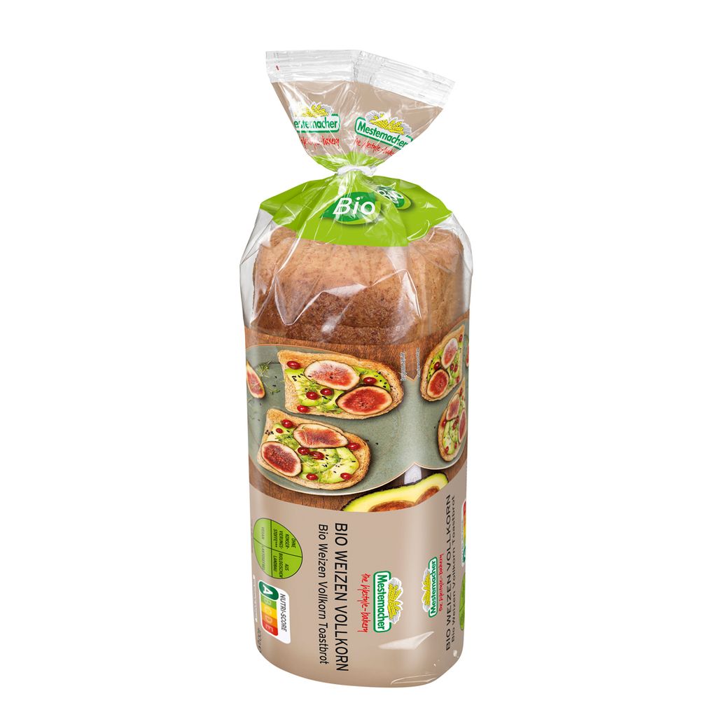 Mestemacher  Weizen Vollkorn Toastbrot Brot und n 400g Produktbild 