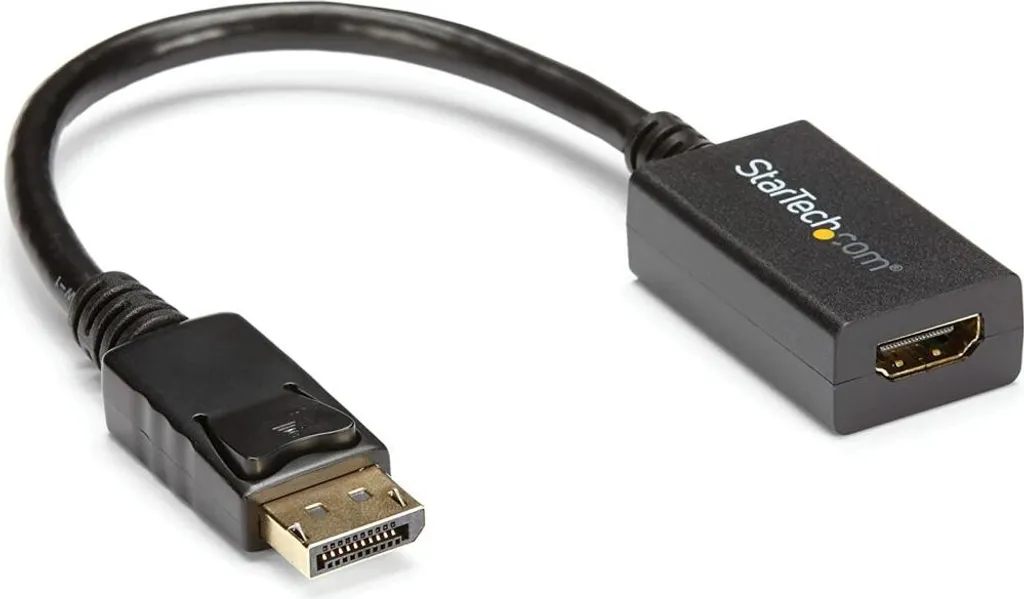 Adattatore StarTech.com DP2HDMI2 DisplayPort a HDMI 1080p Nero