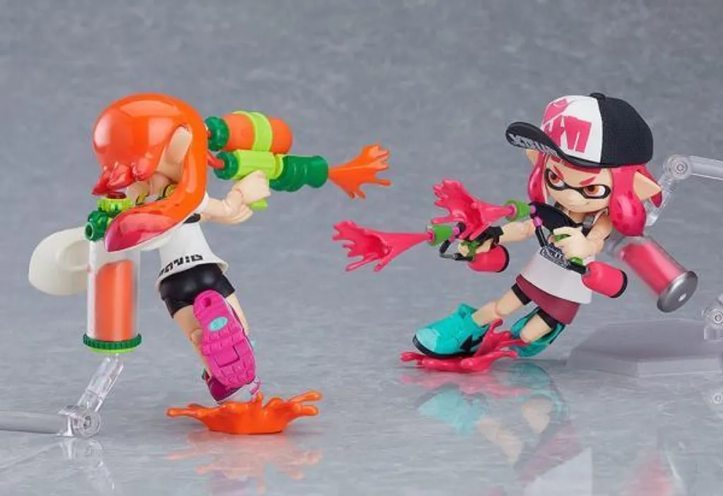 Figurine Figma Splatoon Girl DX Edition pour diorama de jeu vidéo - 29