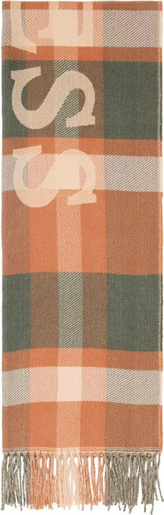 Écharpe Guess Jacquard Marron 70x180 cm pour Homme - Accessoire de Luxe