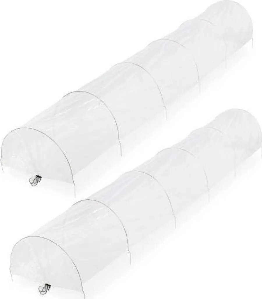 Tunnel Orto in PVC 3,7m - Tradizione e Protezione per le tue Piante
