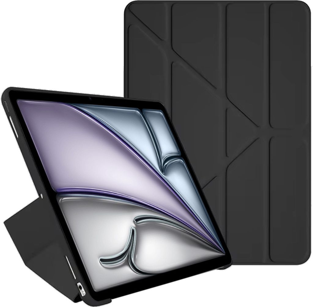 Trifold-Hülle für iPad Pro 11 Gen. 5 2024 (Schwarz)