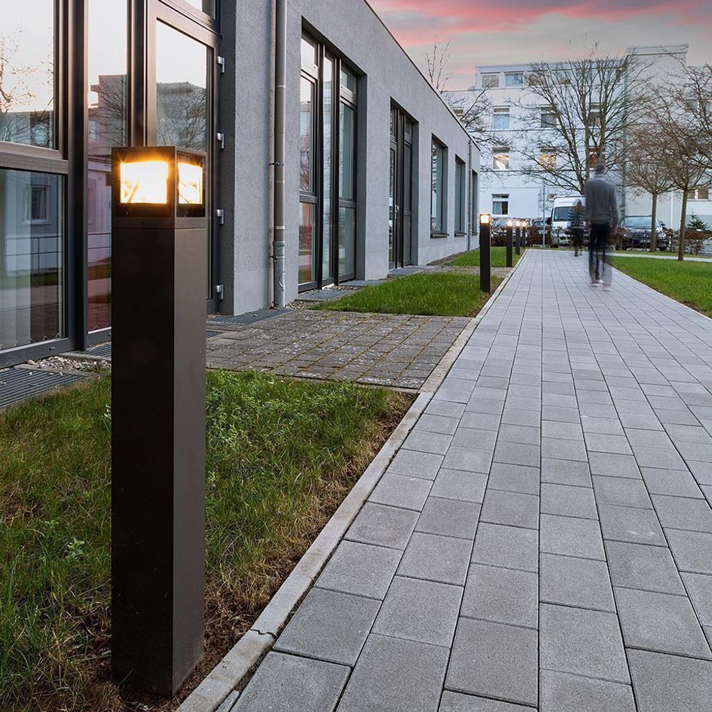 DOTLUX LED-Pollerleuchte WAY 100cm 7,5/15W 3000K