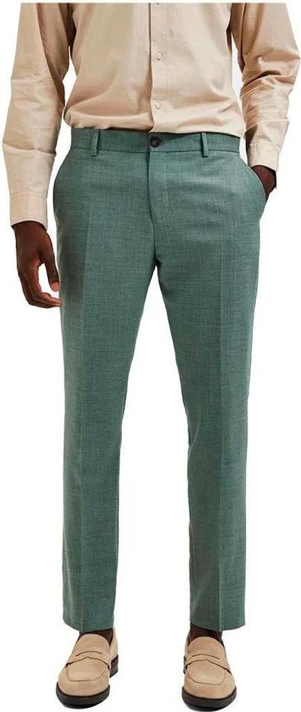 Selected Oasis Slim Fit Anzughose Grün 58 Herren Grün 58