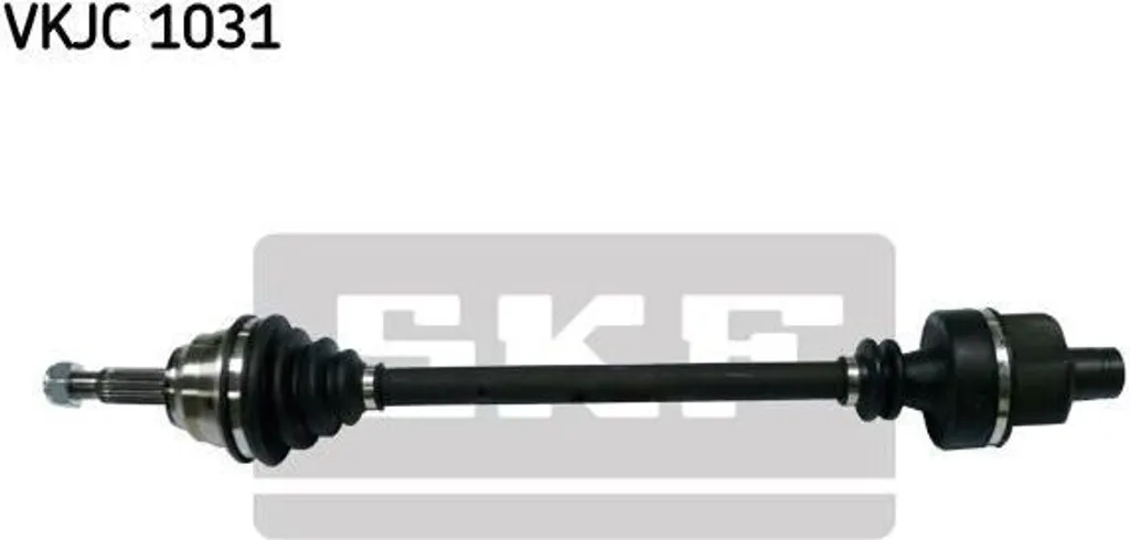 Arbre de transmission robuste SKF VKJC 1031 avec joint homocinétique