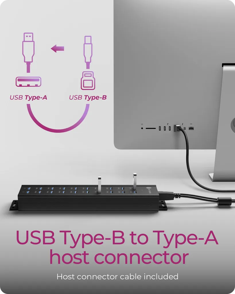 Hub USB pour studio de streaming et duplication de clés de stockage - 7