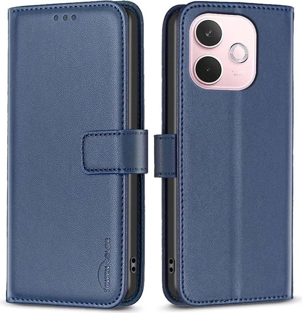 OPPO A5 Pro 5G Hülle - BINFEN Klapphülle - Blau