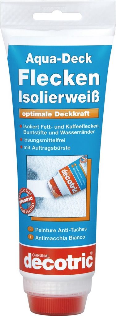 Decotric Aqua-Deck Isolierweiß 250 ml weiß Produktbild 