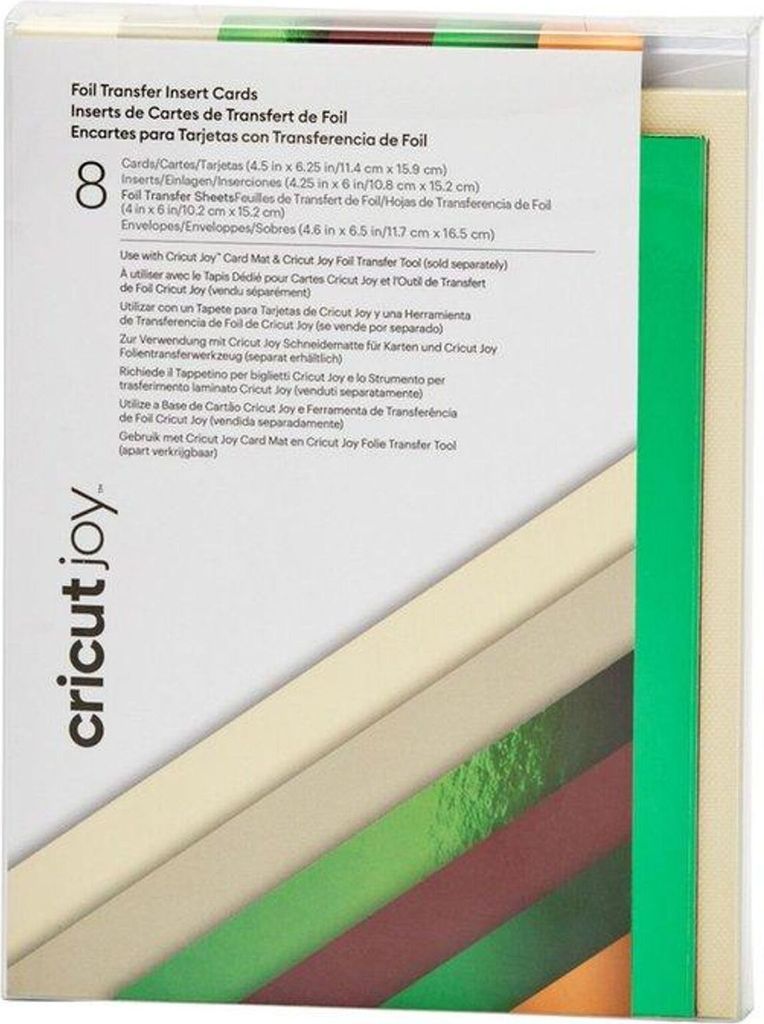Cricut JOY A6 Insert Cards FOIL Serie, Farbe:Cameron A6
