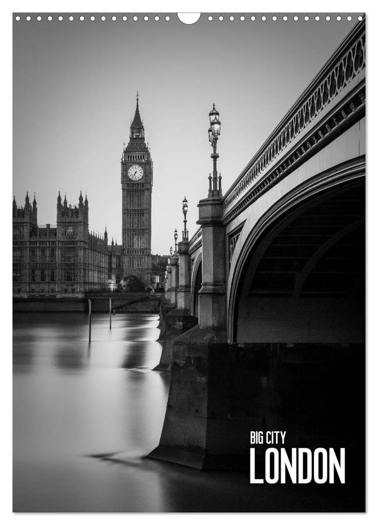 Big City London (Wandkalender 2027 DIN A3 hoch), CALVENDO Monatskalender