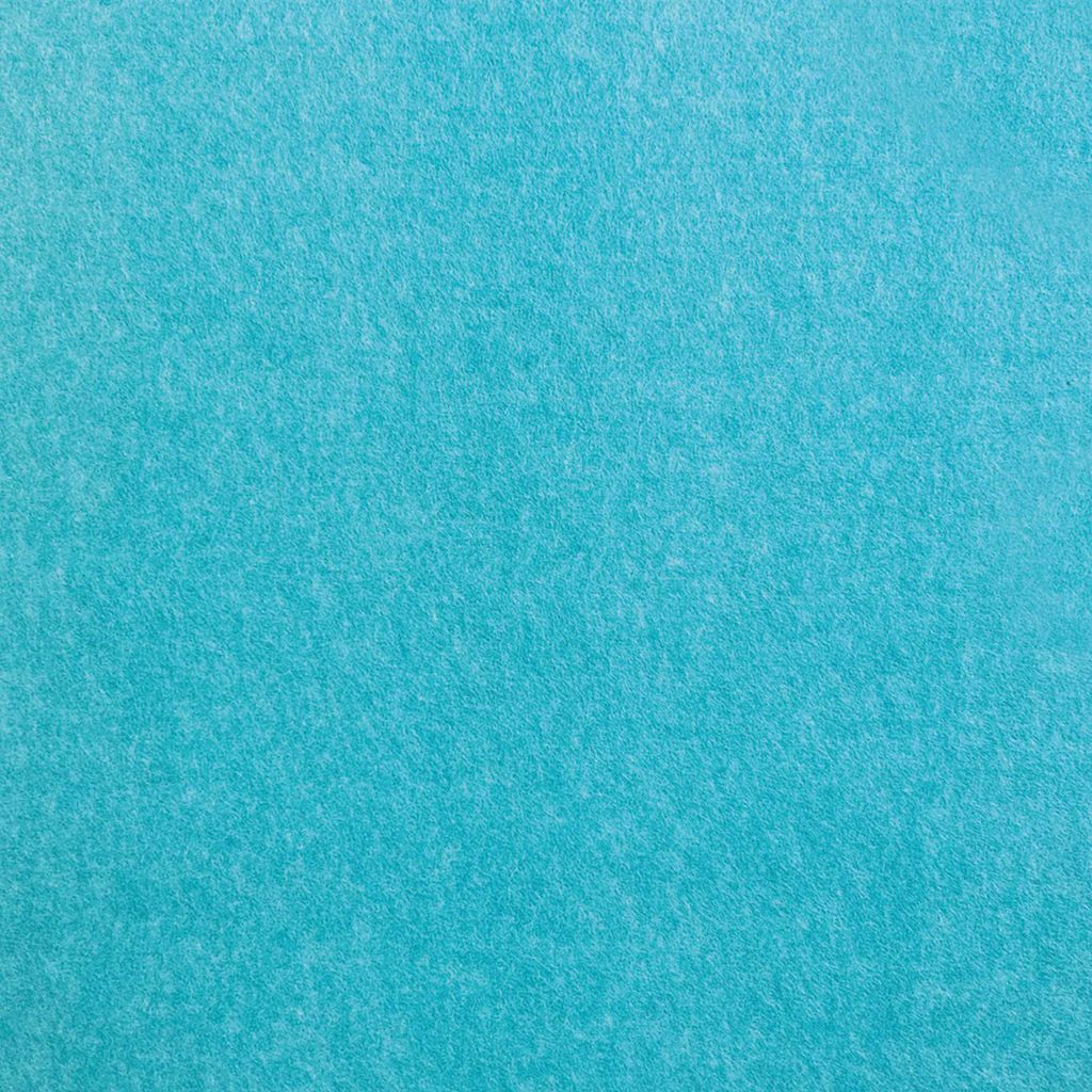 PROVISTON Akustik Wandpaneele 520 x 520 x 6 mm Natur Filz Modular Paneele Teal Blue Uni Blau Nachhaltig auf Filz aus recyceltem PET Einfarbig