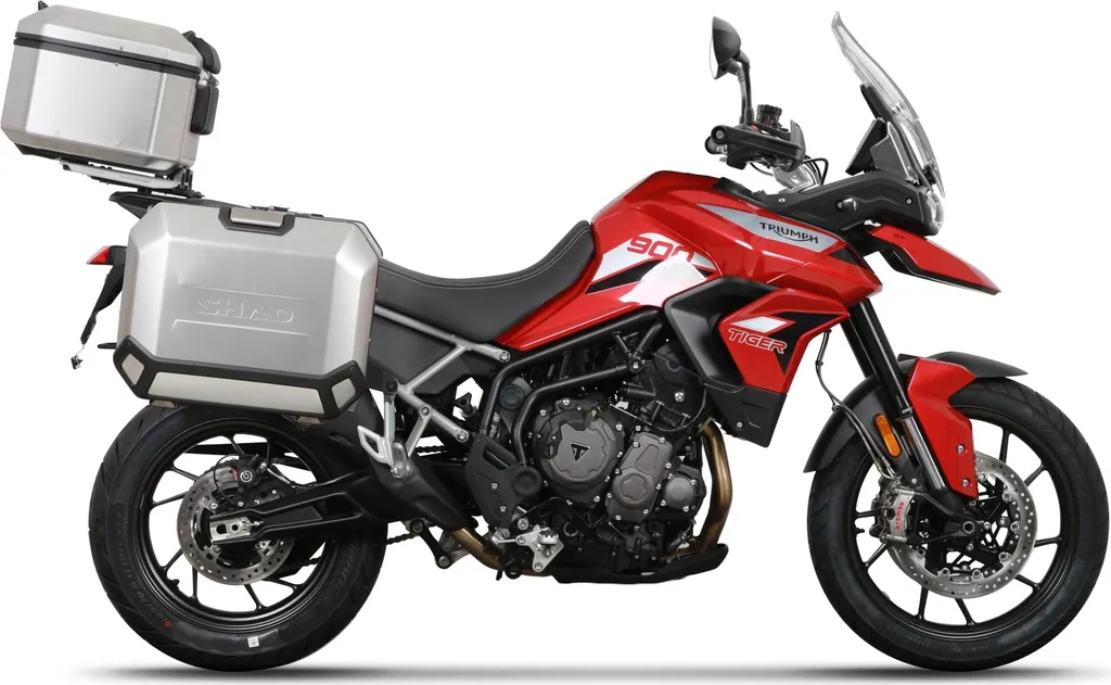 Support latéral SHAD 4P System pour Triumph Tiger 900 GT et Rally