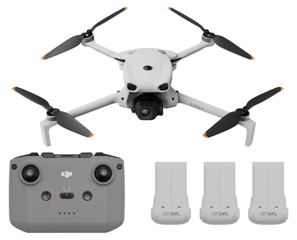 DJI Lito 1 Fly More Combo, 4 rotory/rotorov, 48 MP, 3840 x Obrázok produktu 
