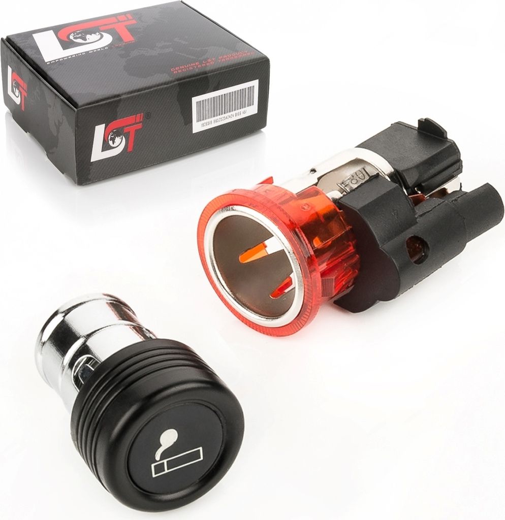 Zigarettenanzünder Steckdose Buchse Heizfeder Beleuchtung rot 12V Universal