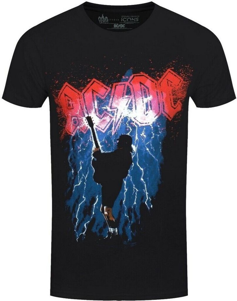 AC/DC - "Thunderstruck" T-Shirt für Herren/Damen Uni RO638 (S) (Schwarz)