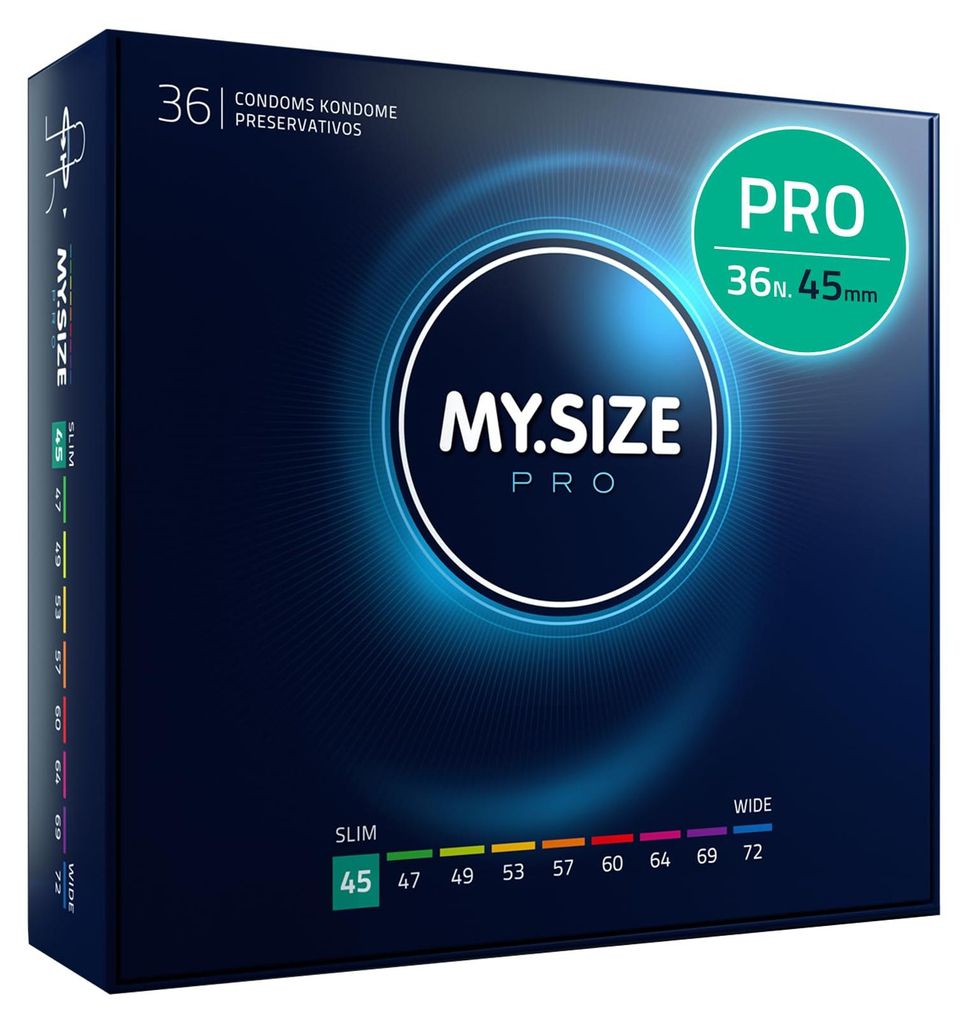 MY.SIZE PRO Preservativi Elite taglia 0, 45 mm, 36 Immagine del prodotto 