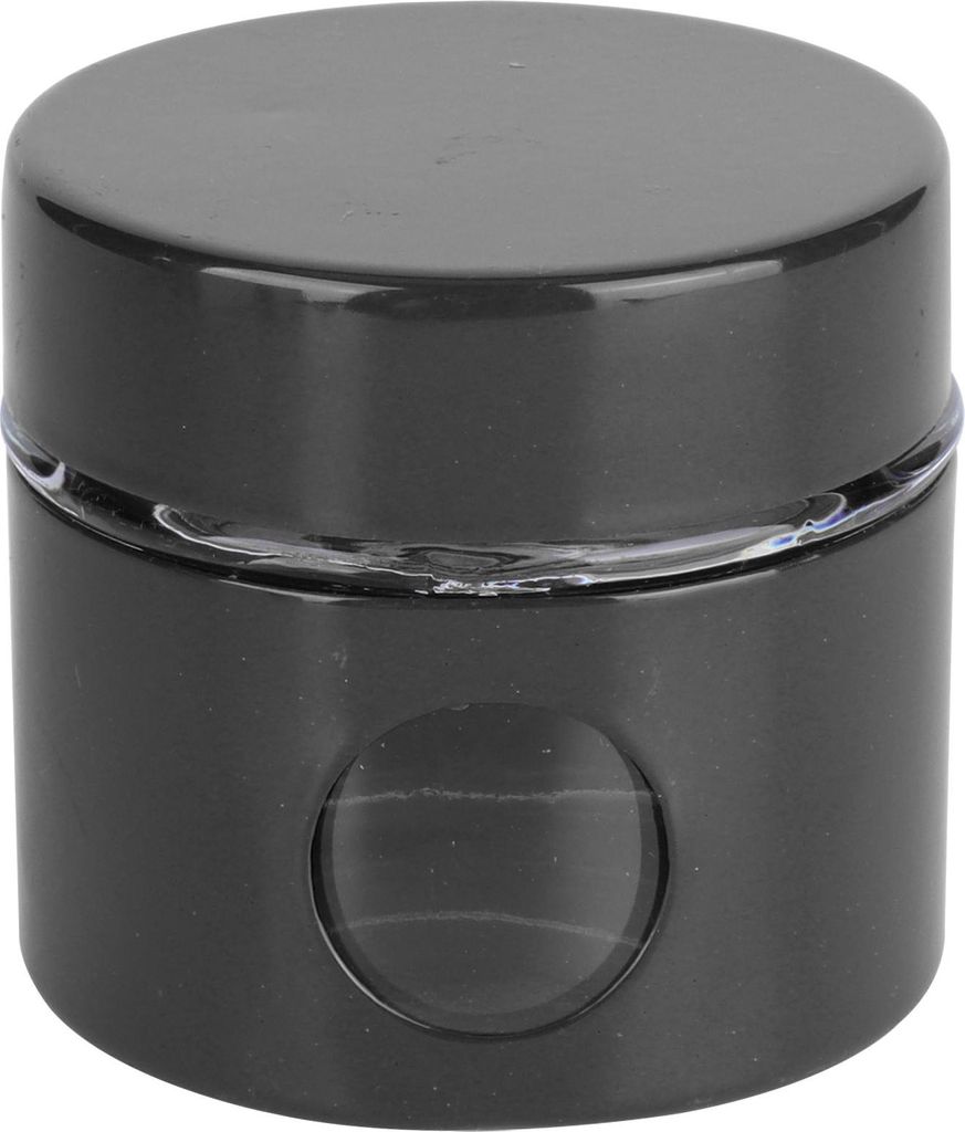 Kaffeebohnenbehälter aus Eisen und Glas, Mini-Verschlussbehälter für die Küche zur Aufbewahrung von Bohnen, Tee und Schwarztee