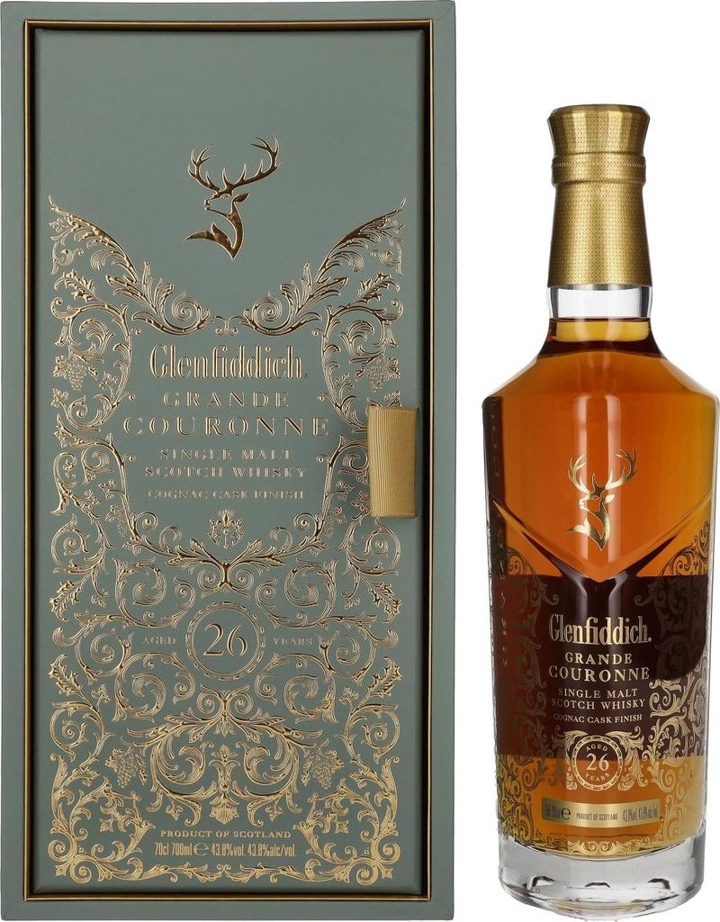 Glenfiddich 26 Years Old GRANDE COURONNE 43,8% Vol. 0,7l in Immagine del prodotto 