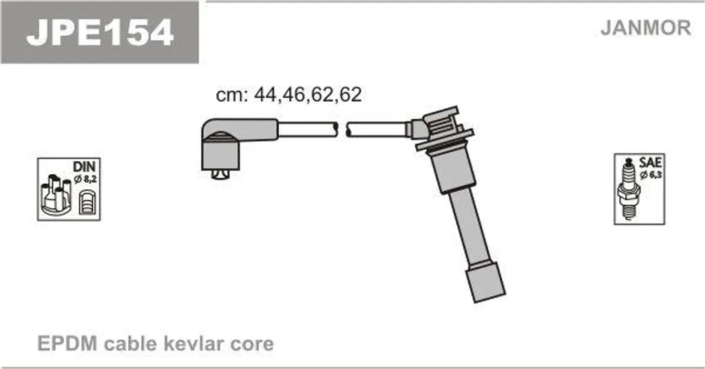 Guida al Cambio Cavi: JANMOR JPE154 per Mazda MX-3 Performance - 1