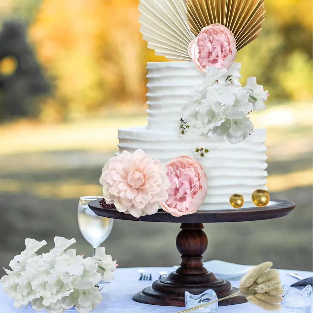 Décoration de gâteau pour baby shower et mariage thème bohème rustique - 7