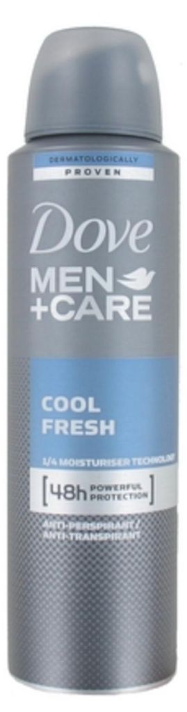 Dove Deospray Men Care Cool Fresh, 150 ml Productafbeelding 