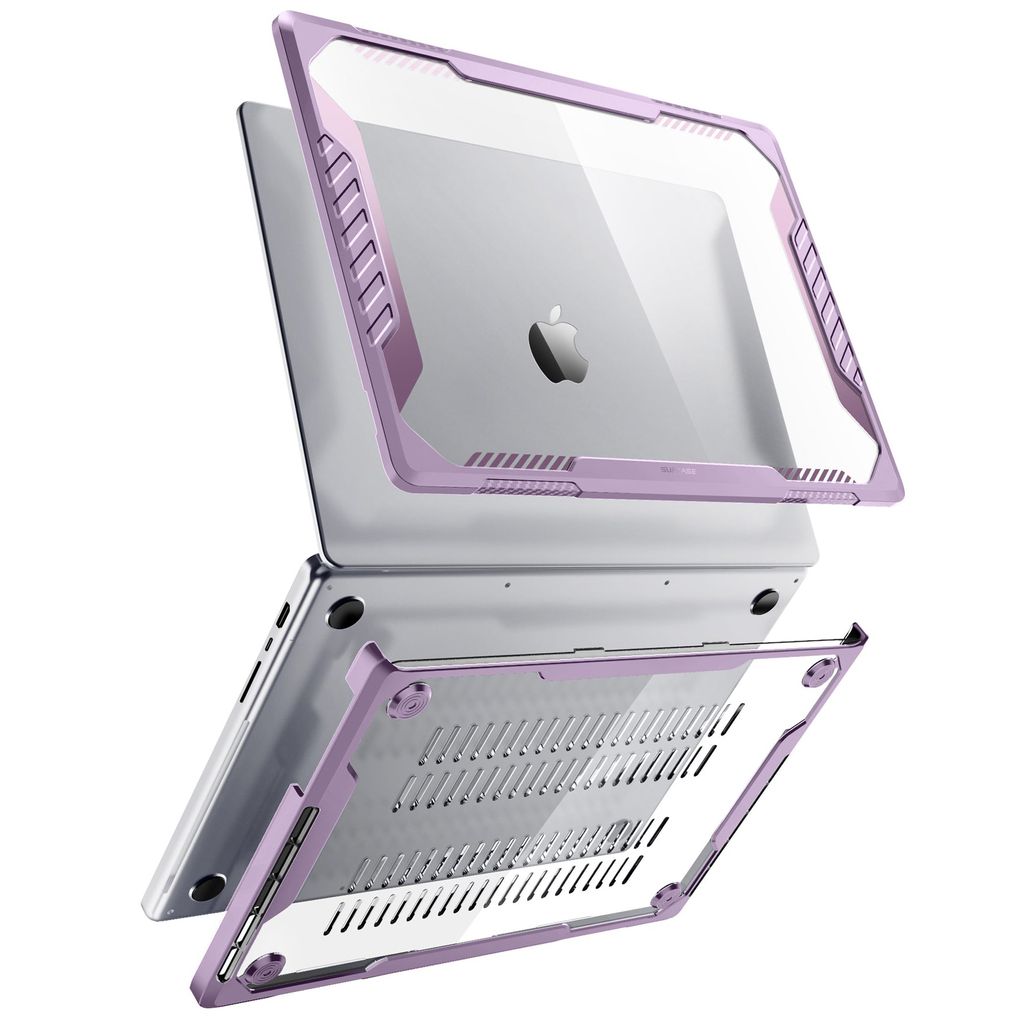 Supcase, Stoßfeste Hülle MacBook Pro 16" mit Rundumschutz, Violett