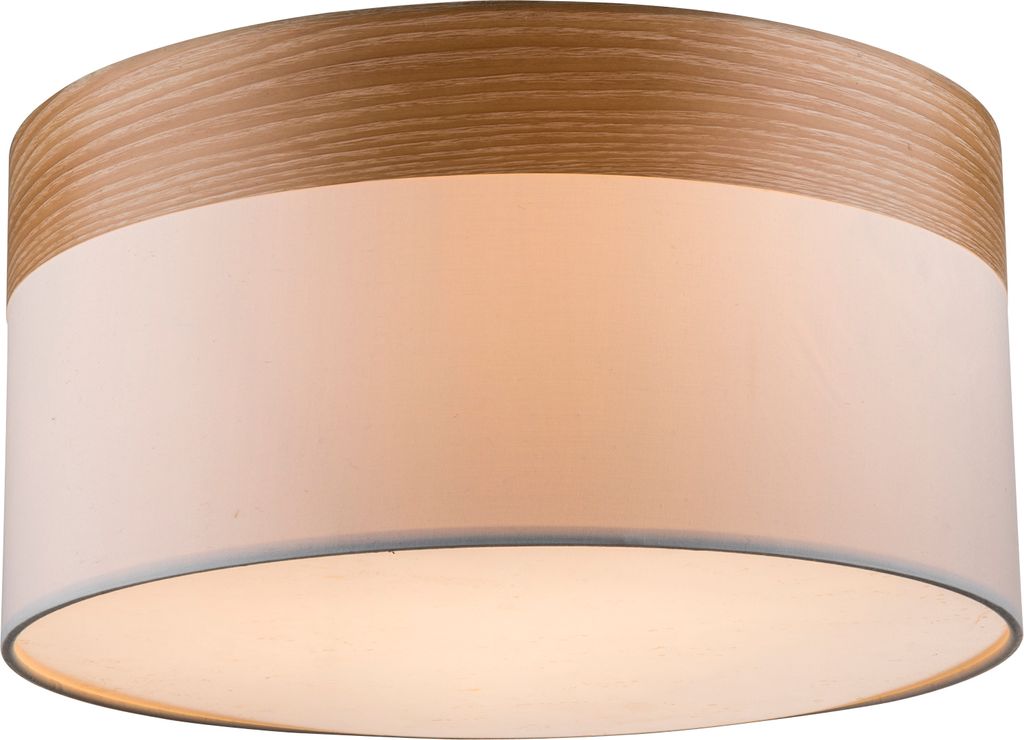 Globo Lighting Deckenleuchte Metall Nickel matt, 3x E27 Produktbild 