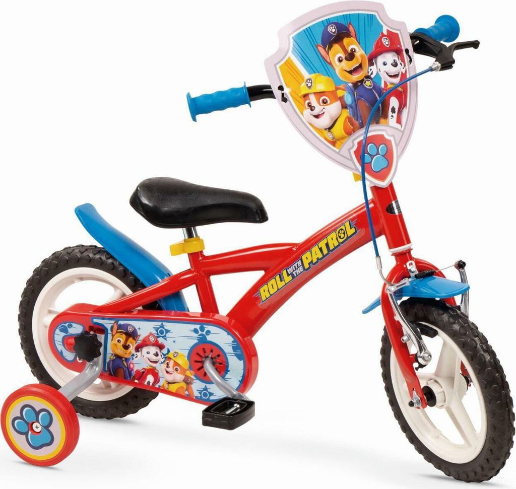 Kinderfahrrad 12" Paw Patrol Rot 1178 Junge NEU TOIMSA Produktbild 