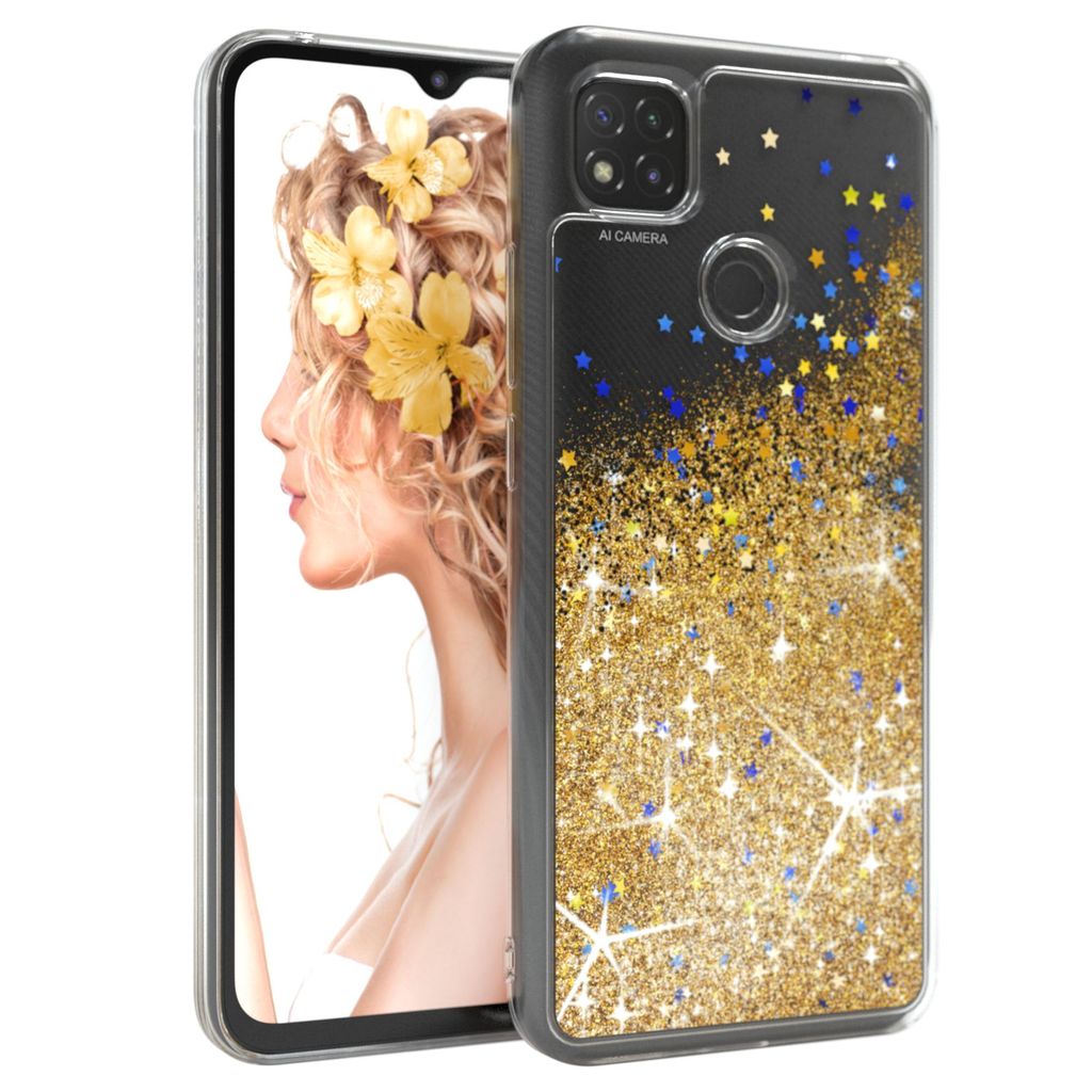 EAZY CASE - Glitzer Hülle kompatibel mit  Xiaomi Redmi 9C Produktbild 