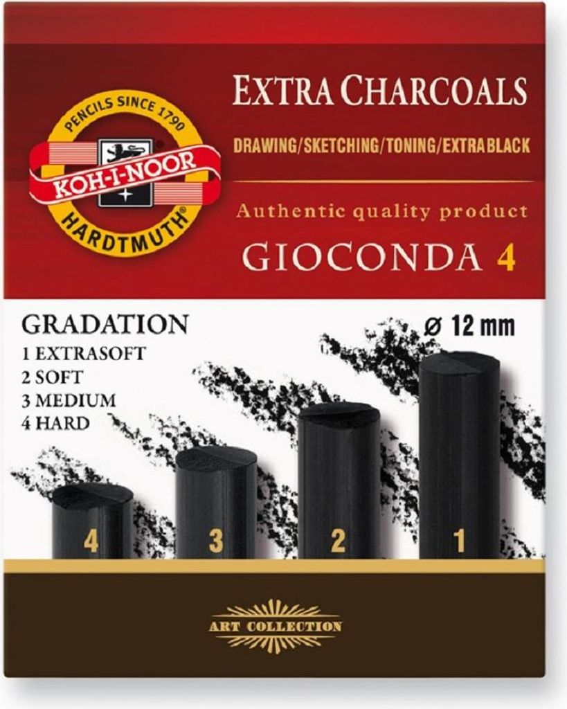 KOH-I-NOOR Set di carboncini artificiali extra Set di Immagine del prodotto 