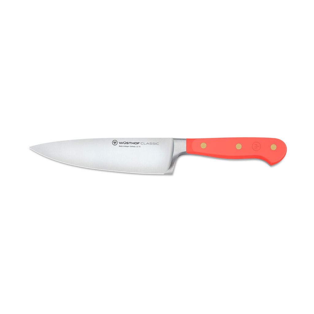 Wüsthof Kochmesser / Chef's Knife Classic Colour Coral Peach 16 cm 1061700316 – EAN 4002293130200 – Art.-Nr. 2023063175
