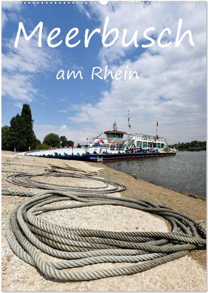 Meerbusch am Rhein (Wandkalender 2026 DIN A2 hoch), CALVENDO Monatskalender