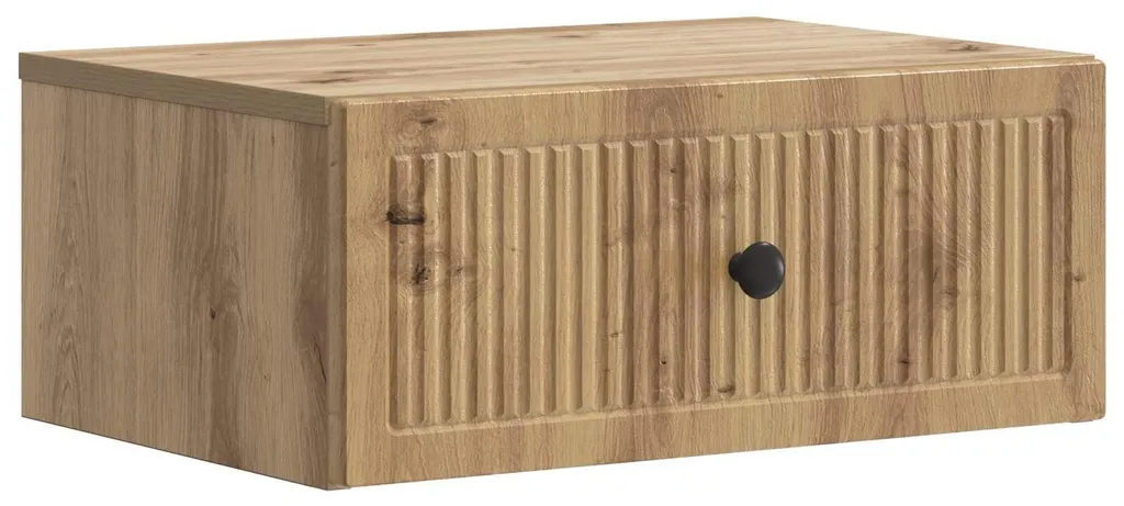 Table de chevet vidaXL en chêne Artisan 49x34,5x20 cm bois d'ingénierie