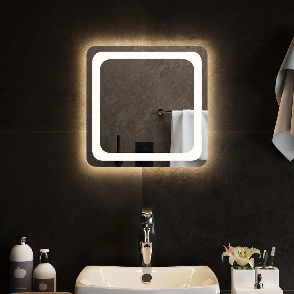 Specchio da bagno a LED 40x40 cm - 2