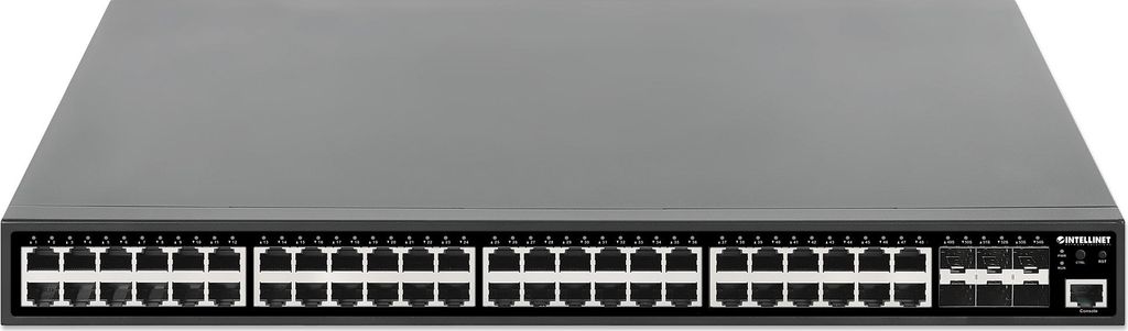 INTELLINET 54-P PoE+ Managed Switch 6x10GbE 450W Zdjęcie produktu 