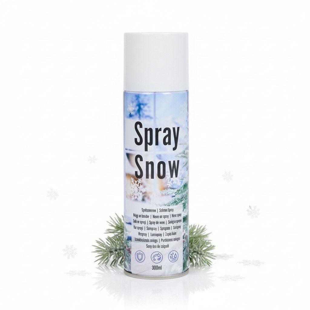 Fensterdekoration Schneespray 300 ml künstlicher Schnee Produktbild 