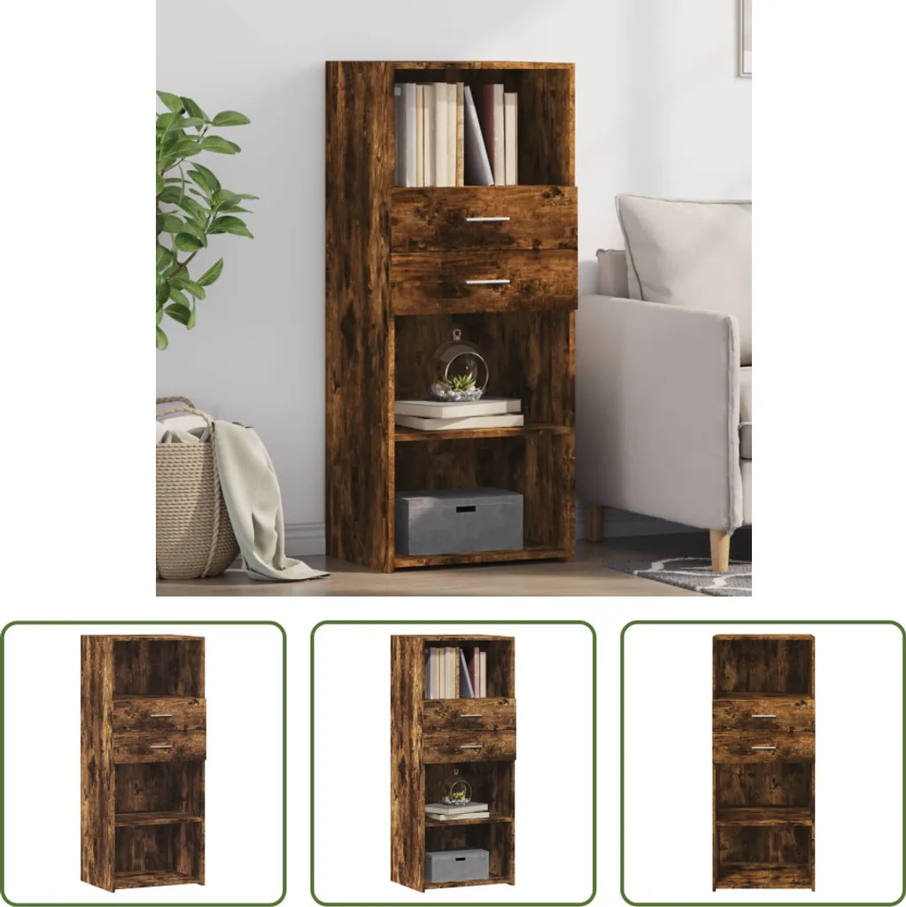 The Living Store Credenza Rovere Fumé | L'Eleganza del Legno in Casa