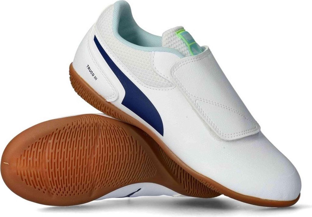 Puma Sneakers 108575-01 in PUMA White-Aqua-Fizzy Light color size 32